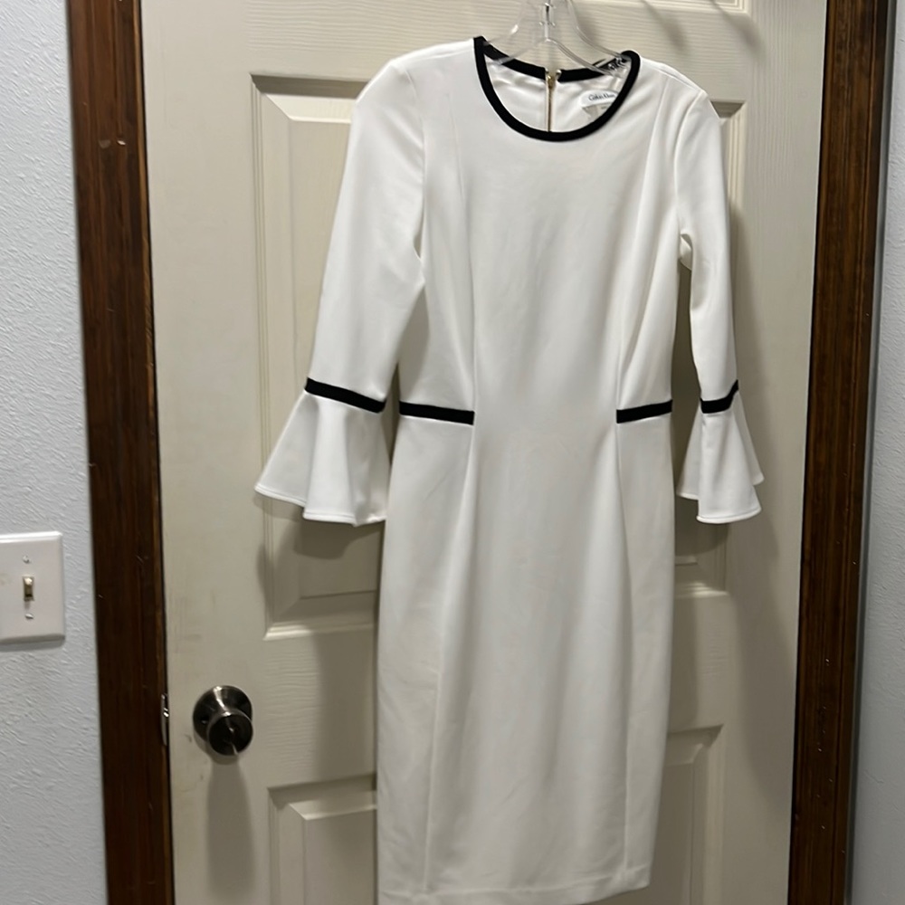 Black and White Calvin Klein Dress